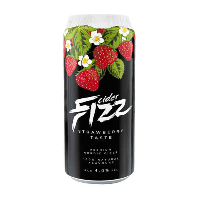 საიდერი/FIZZ მარწყვი 4 %/0.5 მლ