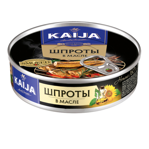 KAIJA- შპროტი ზეთში 160 გრ.