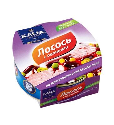 ორაგული მექსიკურ სოუსში კაიჯა 220 გრ / 4751007732994