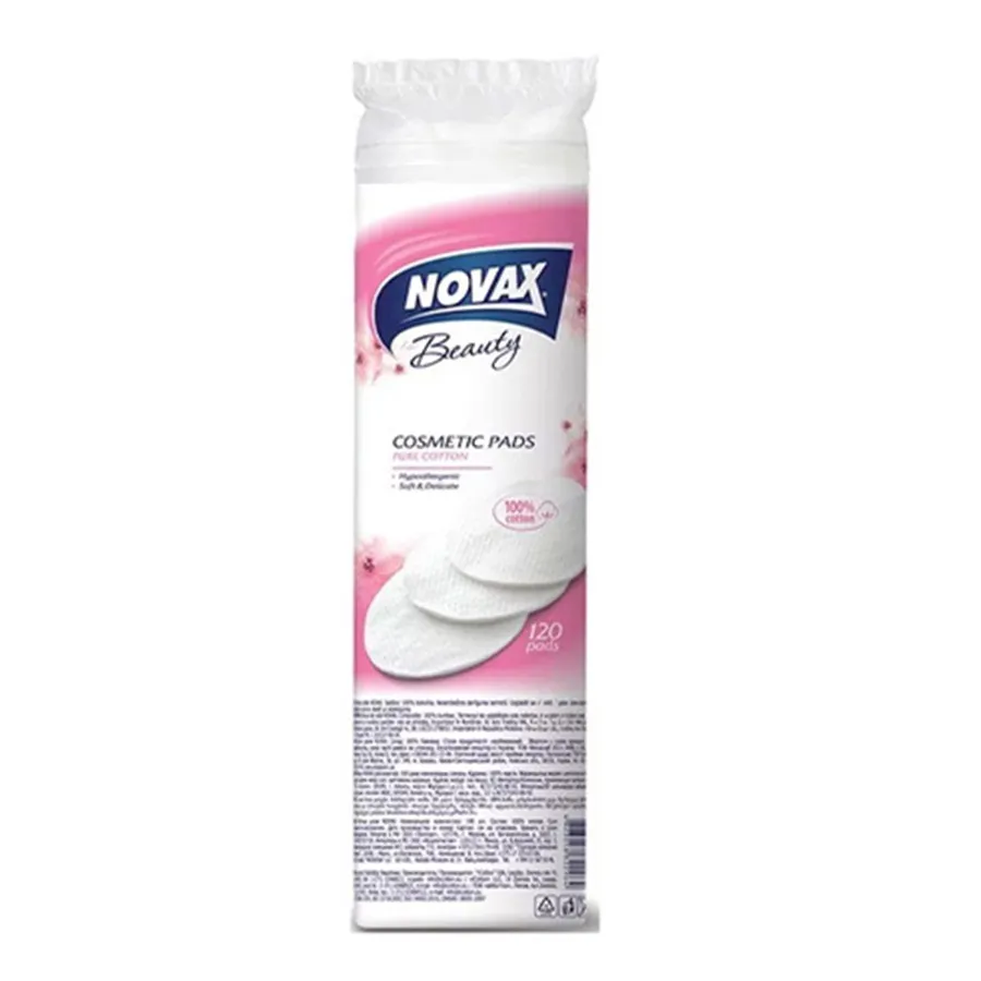 ბამბის დისკი /Novax/ 120 ც