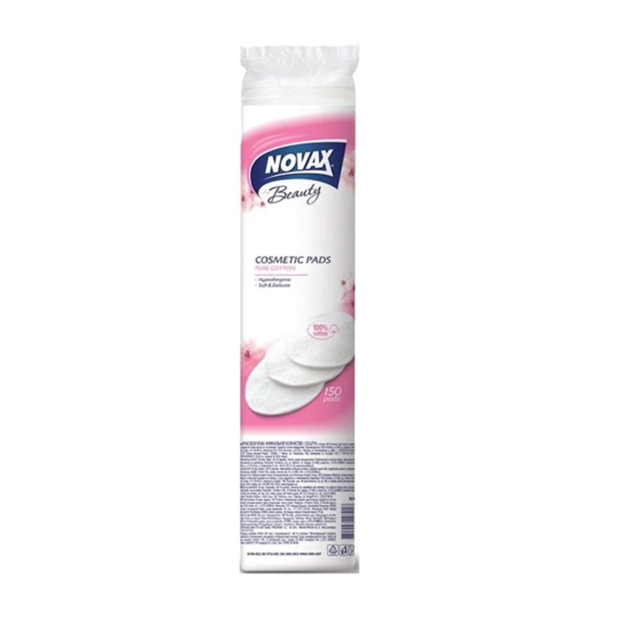 NOVAX ბამბის დისკი 150 ც (ნოვაქსი)