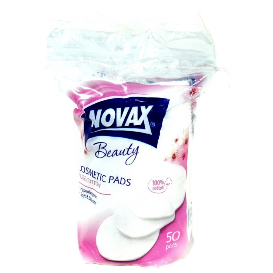 NOVAX ბამბის დისკი 50 ც (ნოვაქსი)