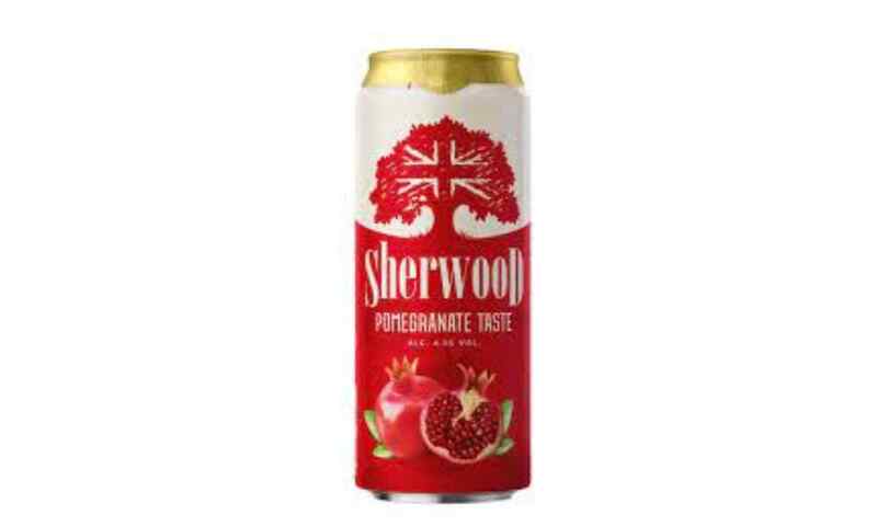 Sherwood- ლუდი შერვუდი ბროწეულით 0.5ლ