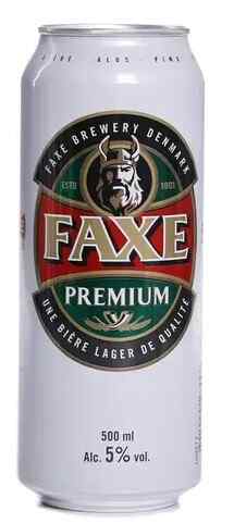 FAXE-ლუდი პრემიუმი, ქილა 0.5ლ