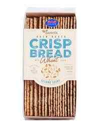crisp bread-ხრაშუნა პური სეზამის მარცვლებით 130გრ