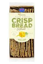 crisp bread-ხრაშუნა პური ყველით და ნიორით 130გრ