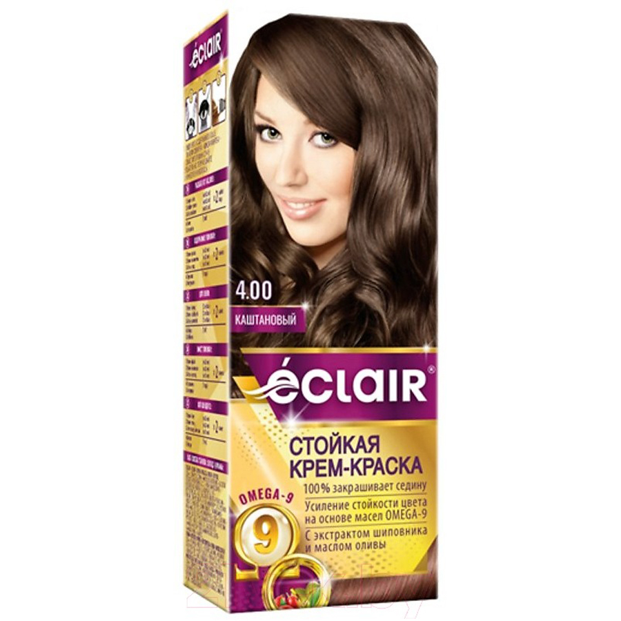 ECLAIR Omega 9 N 4.00 თმის საღებავი (ეკლაირ)