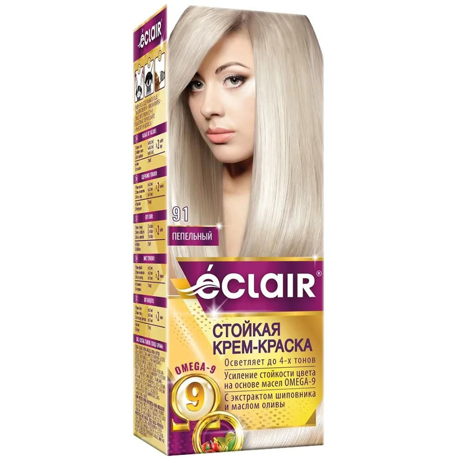 ECLAIR Omega 9 N 9.1 თმის საღებავი (ეკლაირ)