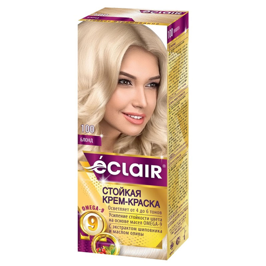 ECLAIR Omega 9 N 100 თმის საღებავი (ეკლაირ)
