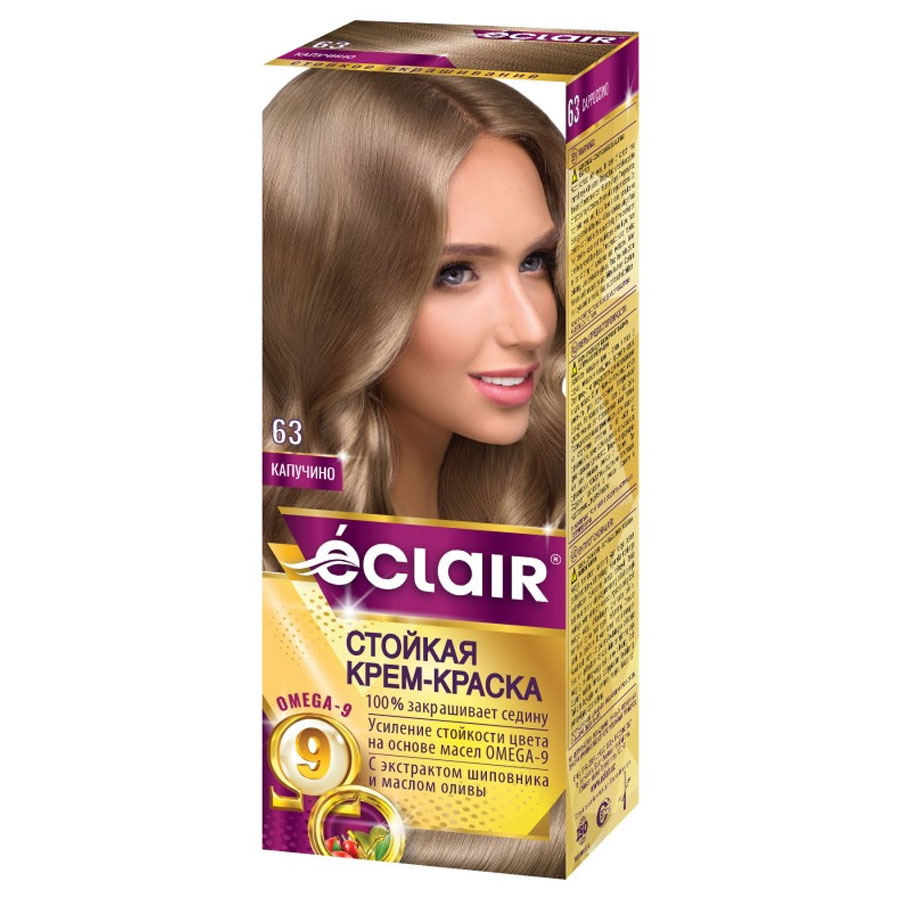 ECLAIR Omega 9 N 6.3 თმის საღებავი (ეკლაირ)
