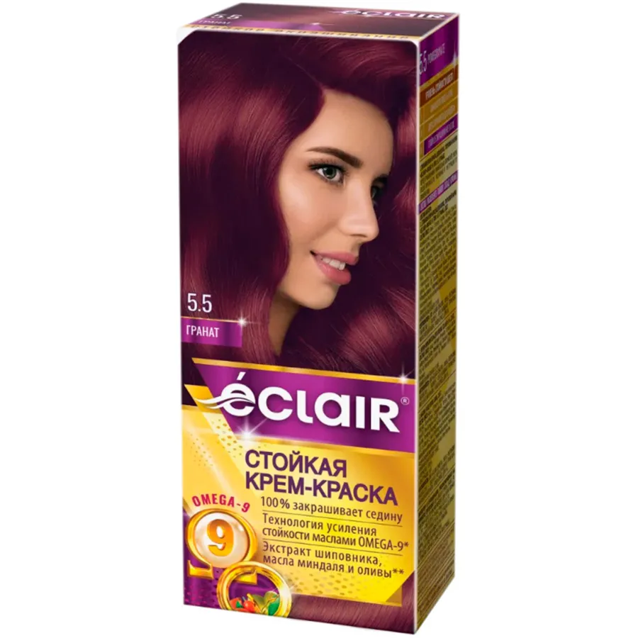 ECLAIR Omega 9 N 5.5 თმის საღებავი (ეკლაირ)
