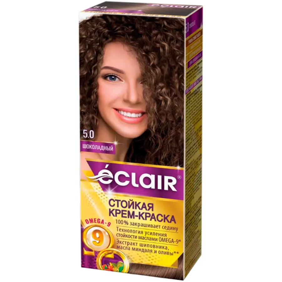 ECLAIR Omega 9 N 5.0 თმის საღებავი (ეკლაირ)