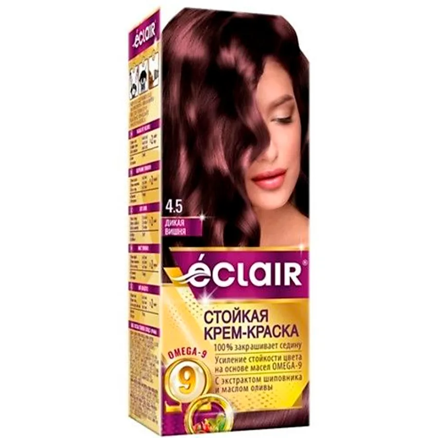 ECLAIR Omega 9 N 4.5 თმის საღებავი (ეკლაირ)