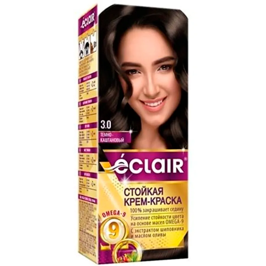 ECLAIR Omega 9 N 3.0 თმის საღებავი (ეკლაირი)