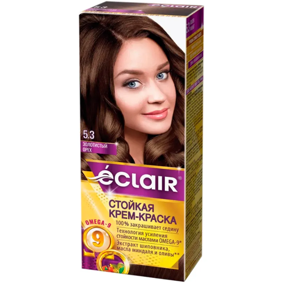 ECLAIR Omega 9 N 5.3 თმის საღებავი (ეკლაირ)