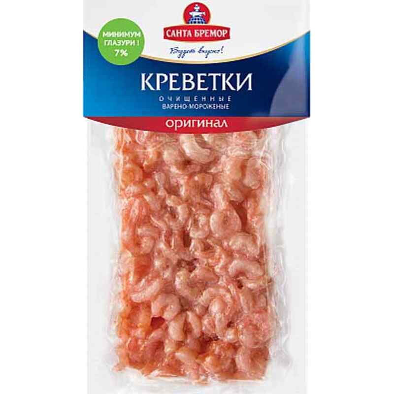4810168048587 კრევეტის ხორცი გაყინული ორიგინალი 250 გრ
