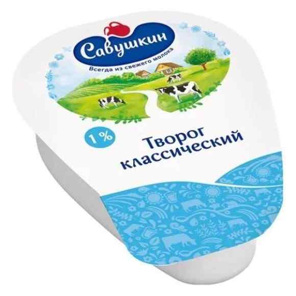 ხაჭო /სავუშკინ პროდუქტ/ სავუშკინ ხუტოროკ 1% 180გრ
