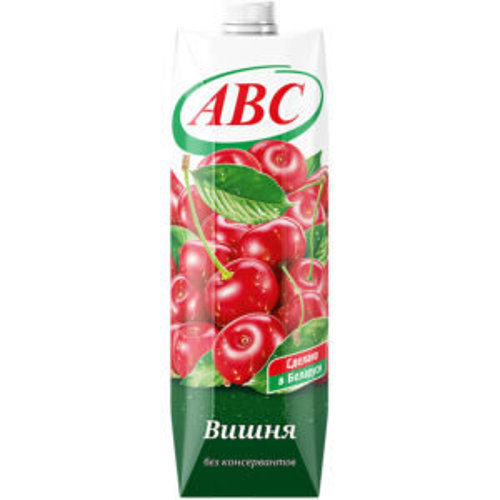 წვენი/ ABC/ ალუბლის 1ლ