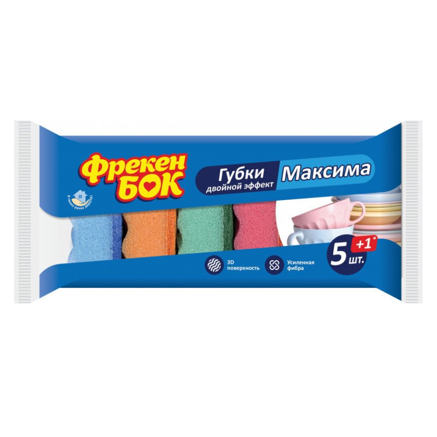 ფრეკენ ბოკი სამზარეულოს ღრუბელი 5ც/4820048480185 1ც