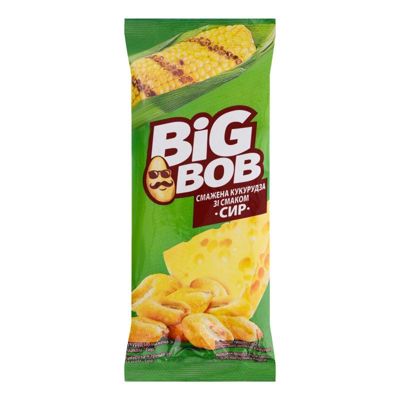 BIG BOB სიმინდი მოხალული ყველის-50გრ/4820182065651