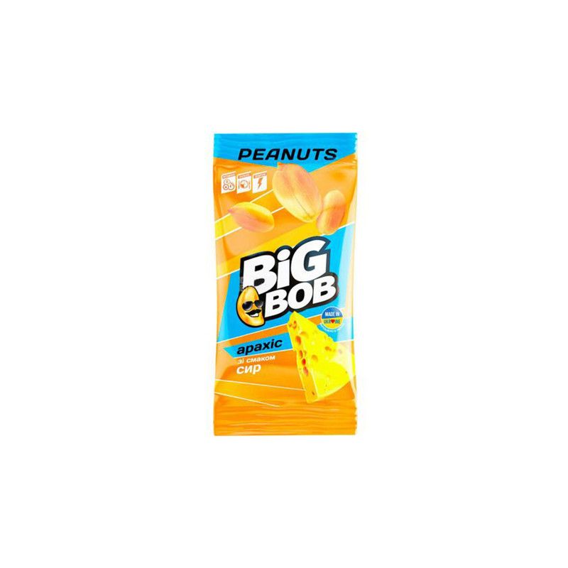 BIG BOB არაქისი მოხალული ყველი-60გრ/4820182069147