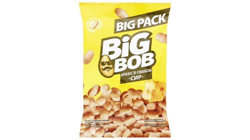 არაქისი ყველის არომატით Big Bob 130 გრ