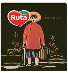 ხელსახოცი / RUTA / მეთევზე 33x33 20 ფურც. 2 ფენიანი ნახატით