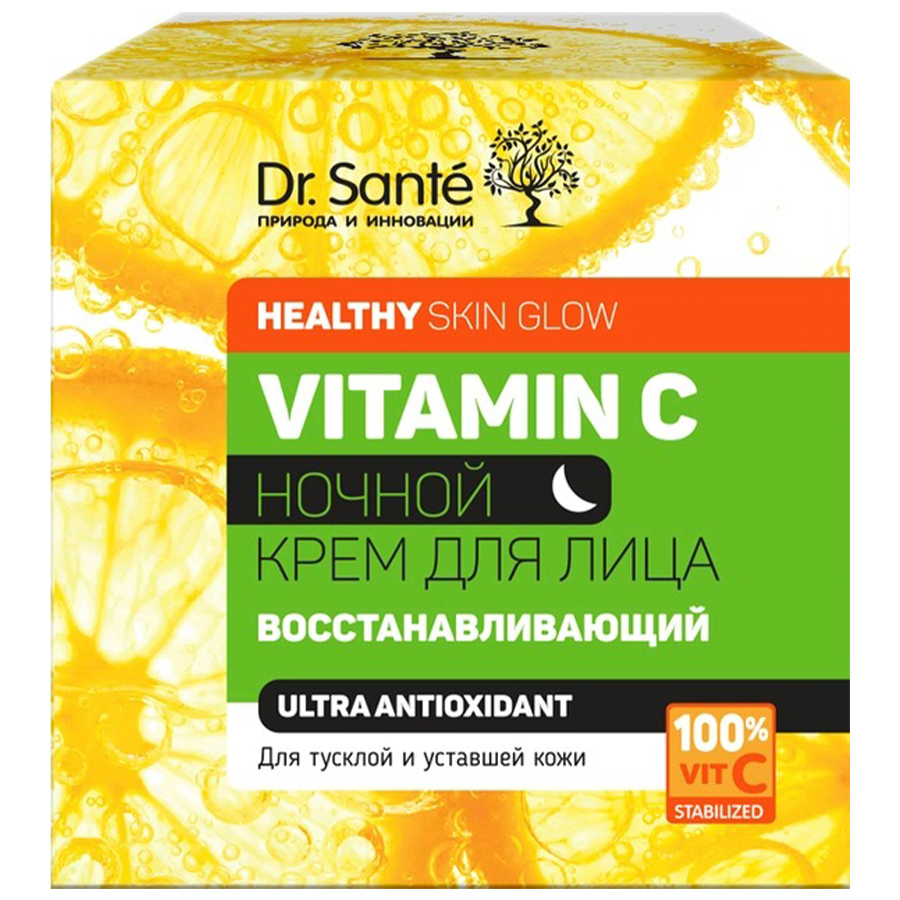 DR.SANTE Vitamin C ღამის კრემი აღმდგენი 50 მლ (დრ.სანტე)
