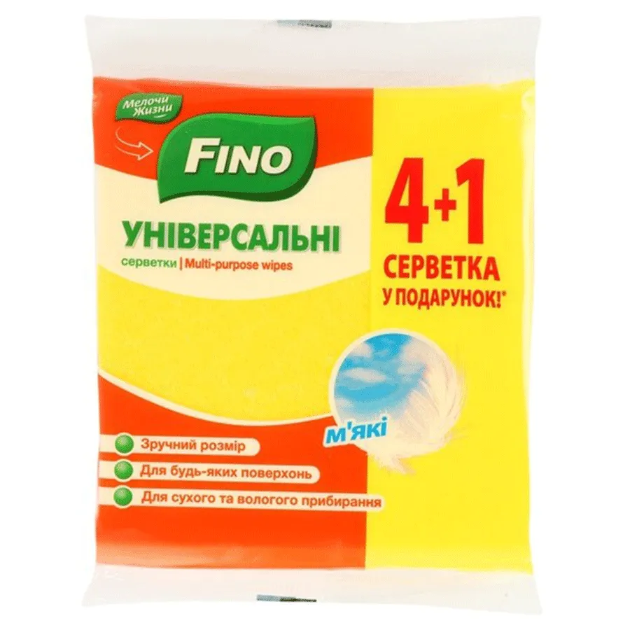 ფინო, უნივერსალური მაგიდის ტილო, 4+1ც