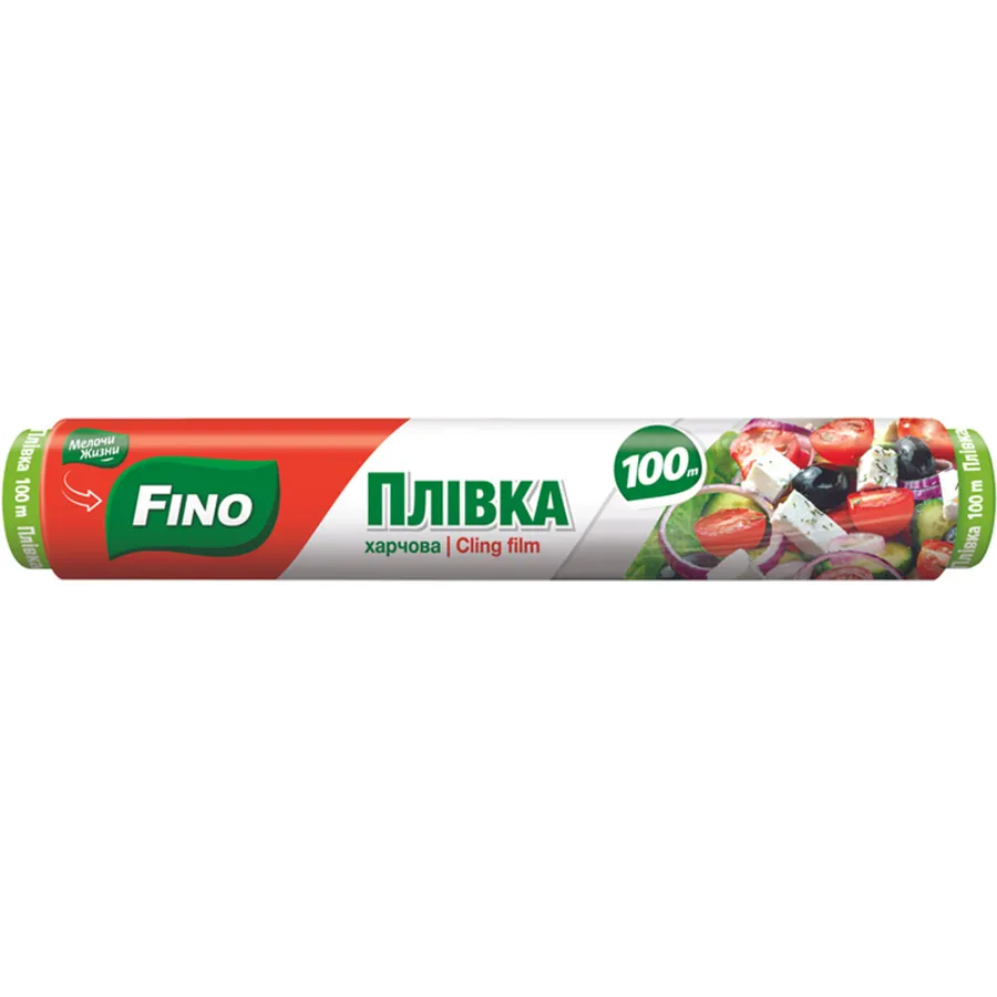 FINO საკვების შესაფუთი ცელოფანი 100მ/4823058341545