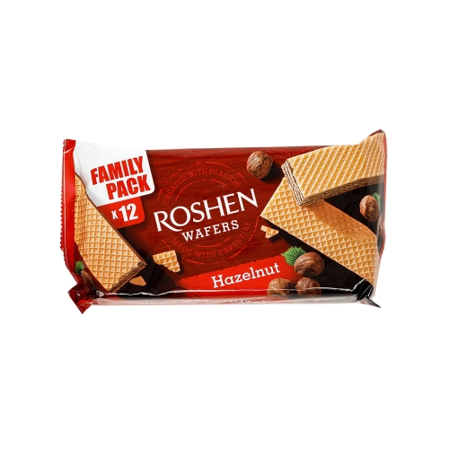 Roshen- ვაფლი თხილით 216გრ
