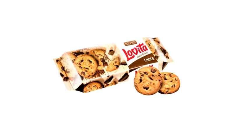Lovita Classic COOKIES - ერბოზელილი ნამცხვარი სარკალას ნატეხებით 150გრ