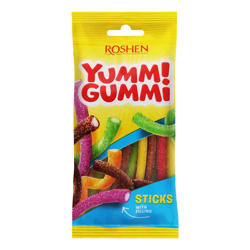 იამმი გამმი-ჟელეს კანფეტები Sour Sticks 70გ