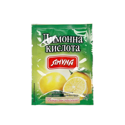 yamuna- ლიმონმჟავა 20 გრ.