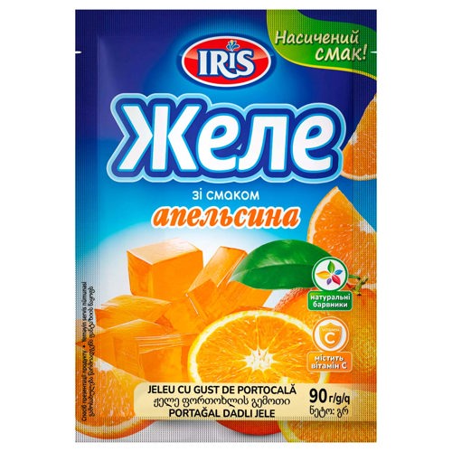 იამუნა ფორთოხლის ჟელე-90გრ/4823079103986