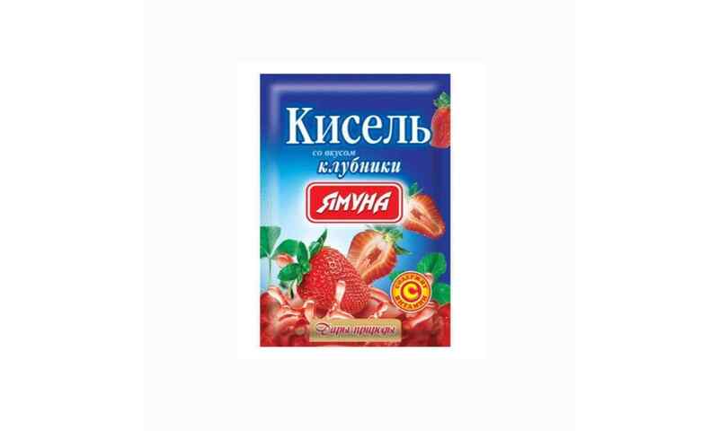 YAMUNA მარწყვის კისელი-80გr/4823079104426