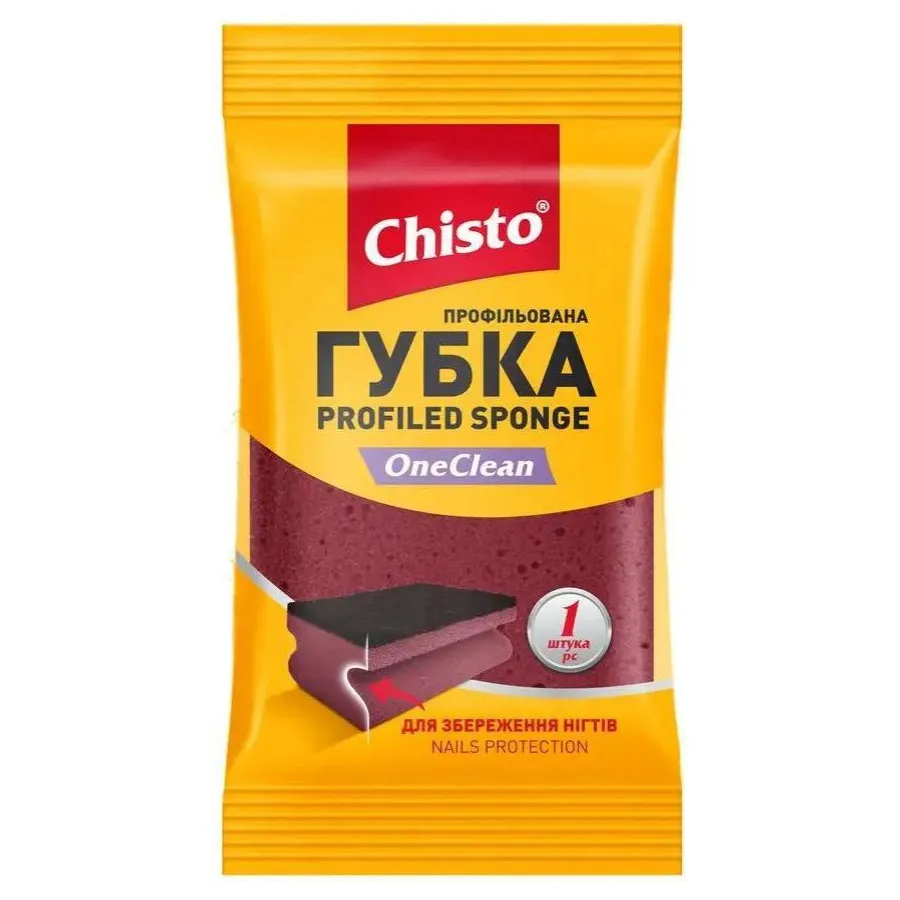 CHISTO სამზარეულოს ღრუბელი 1 ც (ჩისტო)