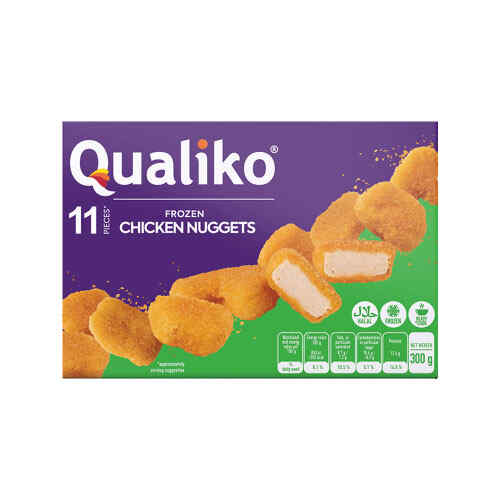 QUALIKO ქათმის ნაგეთსი-300გ/4823116814073