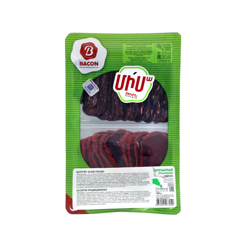 BACON ძეხვი ასორტი ტრადიციული-100გრ/4850001972198