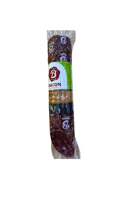 4850001972839 ძეხვი ნედლად შებოლილი მილანი /BACON/ 200გრ