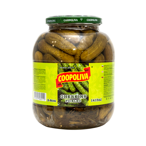 COOPOLIVA კიტრის მწნილი-1.4კგ/4850007980210