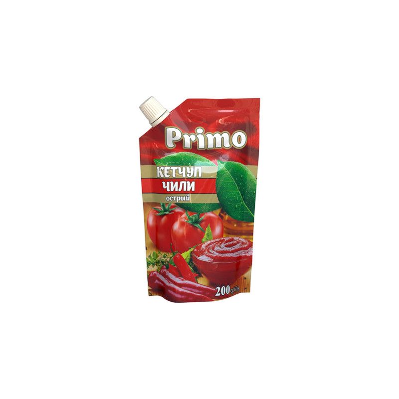 PRIMO კეჩუპი ჩილით-200მლ/4850011391217