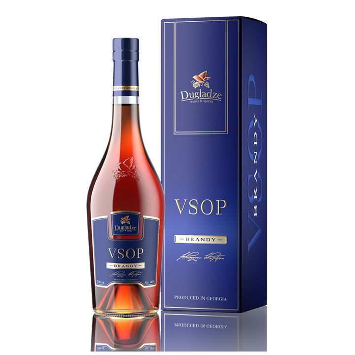 4860003236846 ბრენდი VSOP /სასაჩუქრე ყუთით/დუგლაძე/ 700მლ