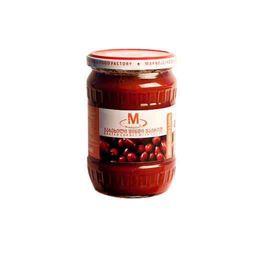 M- შინდის ჯემი 650გრ.