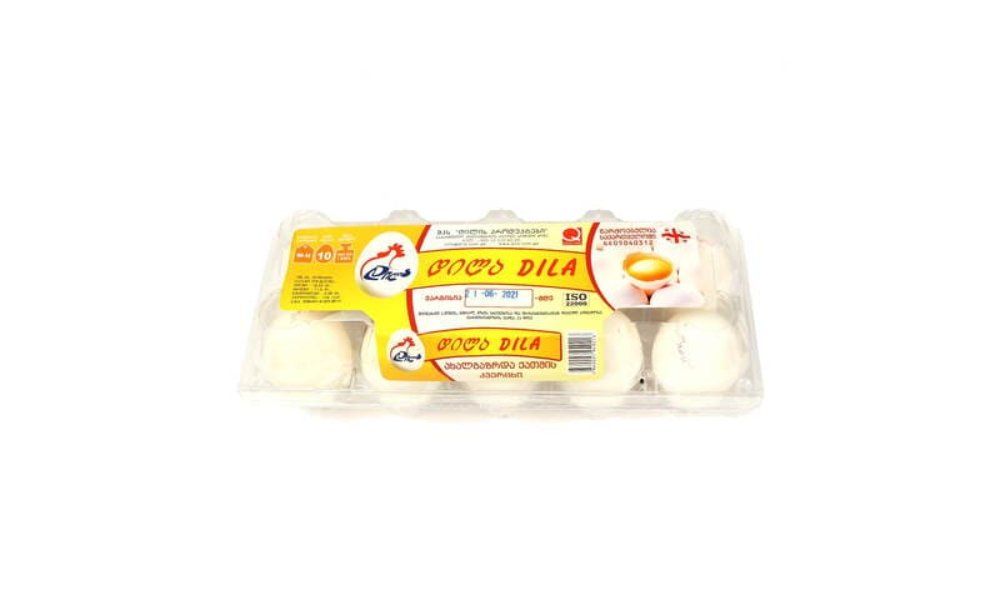 დილა კვერცხი 10 ც/4860007940213