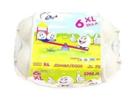 დილა კვერცხი 6 ც/4860007947366