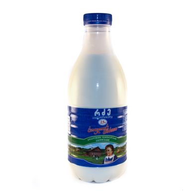 რძე პასტერიზებული სოფლის ნობათი 2,5% 93