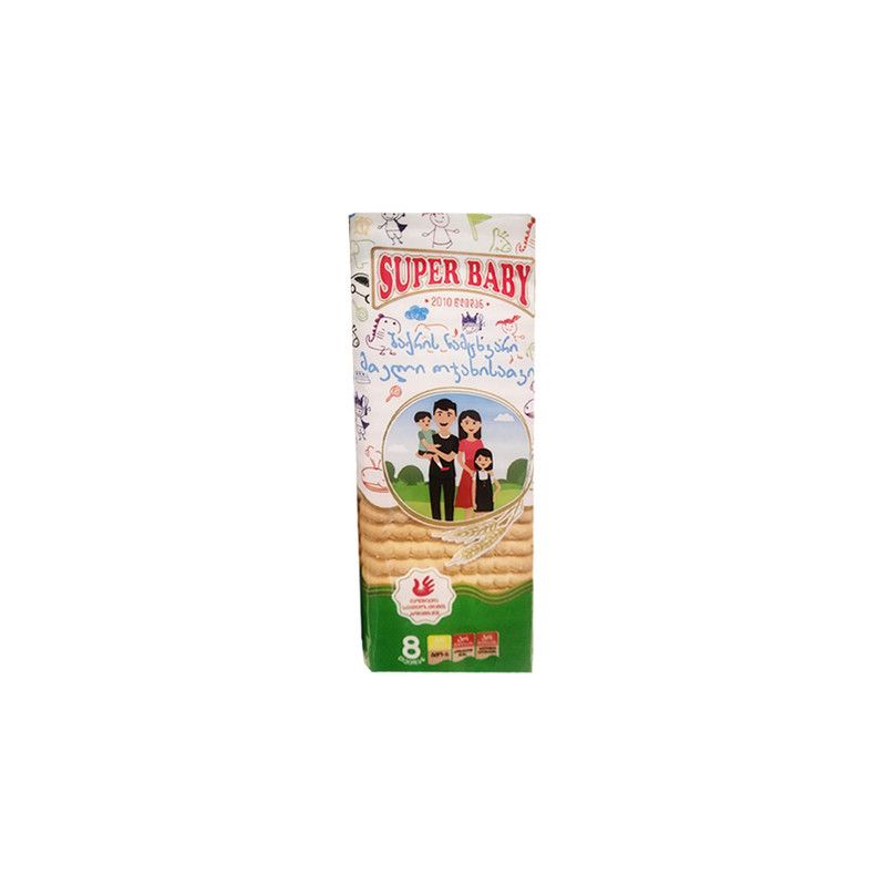 GEO BKR ორცხობილა SUPER BABY 425 გ/4860009040195