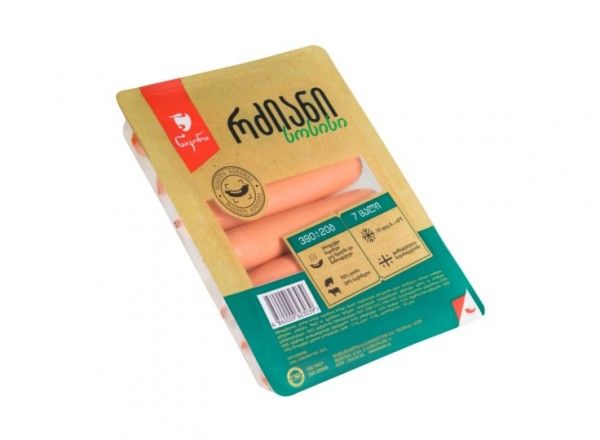 4860009623039 სოსისი რძიანი 390გ ნიკორა