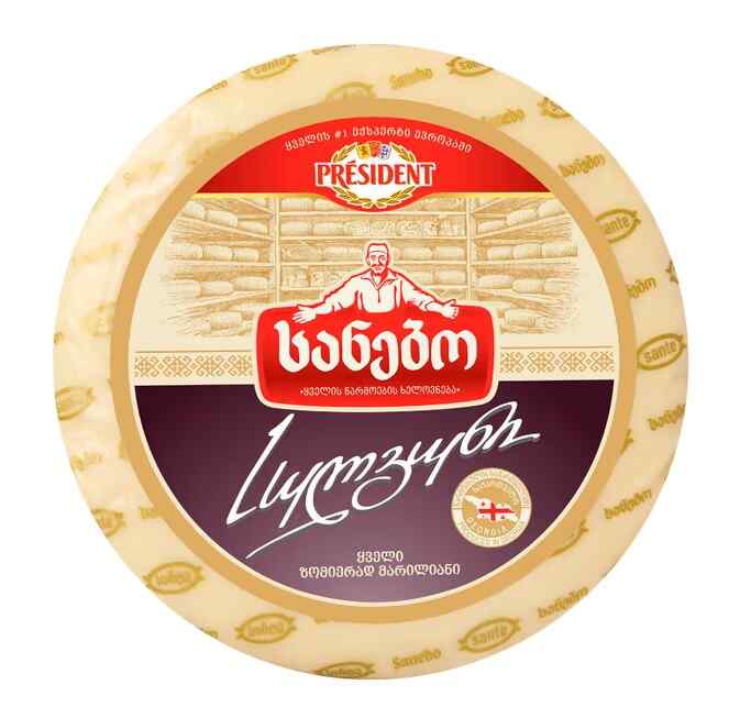 სანებო ყველი სულგუნი 45% 530 გ.